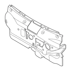 Orig. Renault Ger&auml;uschabd&auml;mpfung (armaturenbrettseite) 673505469r