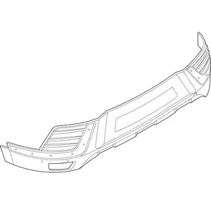 Orig. Renault Stossf&auml;ngerverkleidung 850724495r