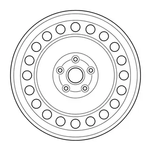 Orig. Renault Felge Vorn 403009235r
