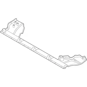 Orig. Renault Abdeckung Hinterachstr&auml;ger 555821506r