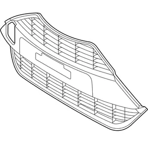 Orig. Toyota K&uuml;hlergrill 531120h170