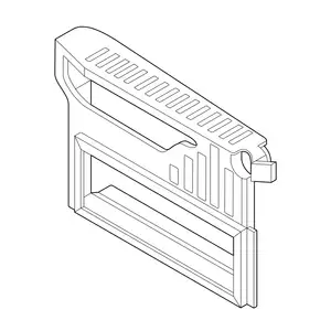 Orig. Renault K&uuml;hlerhalteblech 215592894r