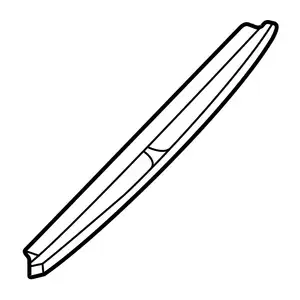 Orig. Hyundai Scheibenwischerblatt Hinten Lp983rh12p02