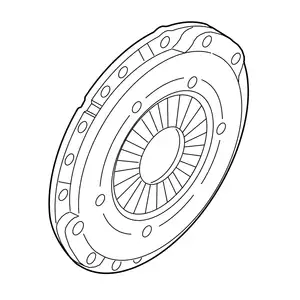 Orig. Renault Kupplungsdruckplatte 302102934r