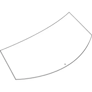 Orig. Mazda Heckscheibe Heizbar/get&ouml;nt Mit Antenne Gbfv639309d