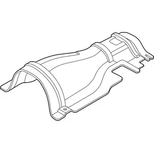 Orig. Mazda Hitzeschutz Katalysator C23556441a