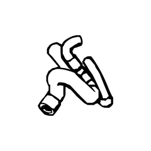 Orig. Renault K&uuml;hlerschlauch Unten 6006001231