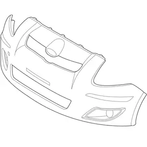 Orig. Toyota Stossf&auml;nger Verkleidung