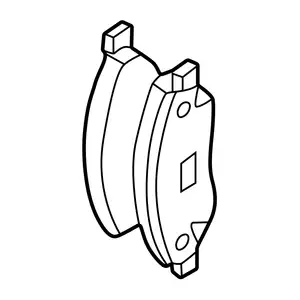 Orig. Hyundai Bremsklotzsatz 58101j9a55