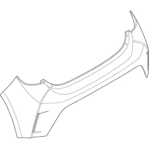 Orig. Toyota Stossf&auml;ngerverkleidung