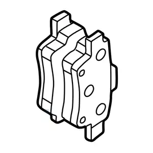 Orig. Jaguar Bremsklotzsatz