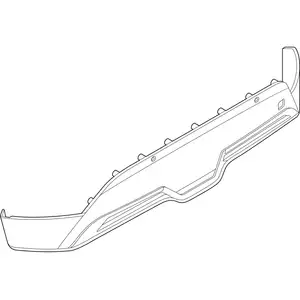 Orig. Toyota Stossf&auml;nger Verkleidung Unten 52453f4150