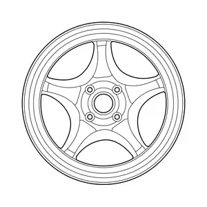 Orig. Renault Felge Vorn 403006103r