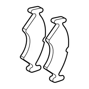 Orig. Hyundai Bremsklotzsatz 58302j9a70