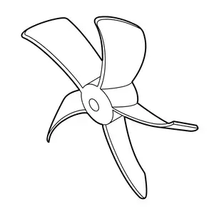 Orig. Toyota L&uuml;fterrad/fl&uuml;gel 1636117030