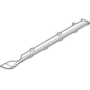 Orig. Hyundai Abdeckung Stossf&auml;nger 86612k7000