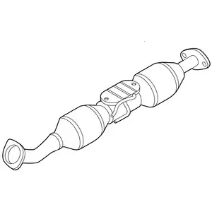 Orig. Toyota Auspuffrohr Vorn Mit Katalysator 1741037b52