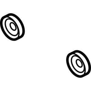 Orig. Renault Halter Abstand-sensor Kit Vorne 253f22404r