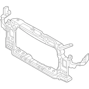 Orig. Hyundai Frontblech Komplett 641013z051
