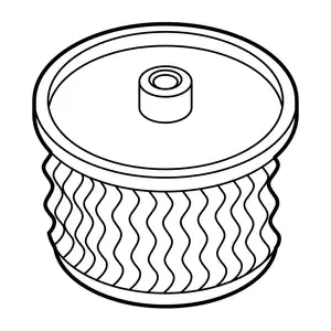 Orig. Renault Kraftstoffilter Einsatz 164039587r