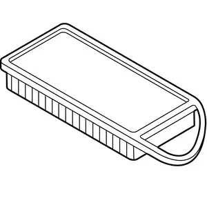Orig. Fiat Luftfiltereinsatz 9813908880