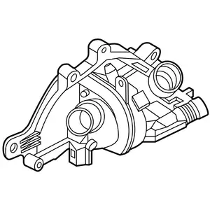 Orig. Renault Thermostatgeh&auml;use Mit Thermostat 110603305r