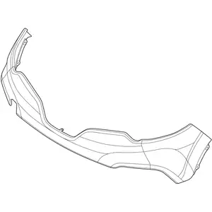 Orig. Renault Stossf&auml;nger Verkleidung Oben 620229390r