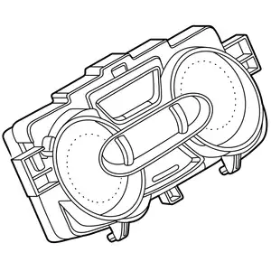 Orig. Renault Instrumententafel Komplett 248100572r