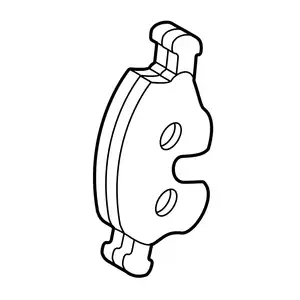 Orig. Hyundai Bremsklotzsatz 5830226a00