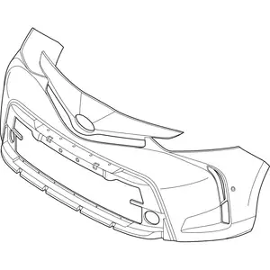 Orig. Toyota Stossf&auml;nger Verkleidung 5211947950