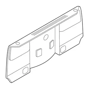 Orig. Toyota Heckblech 583070h030