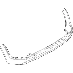 Orig. Hyundai Stossf&auml;nger Verkleidung Unten 86612d7800