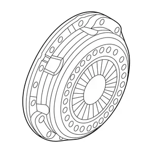 Orig. Hyundai Mehrfachkupplung 412002d220