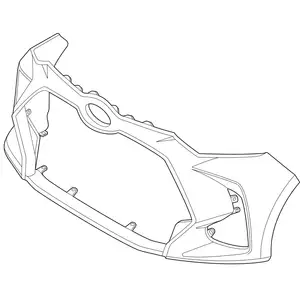 Orig. Toyota Stossf&auml;nger Verkleidung 521190u946