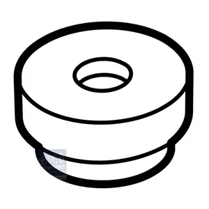 Orig. Jaguar Schwingungsd&auml;mpfer Kardanwelle Hinten