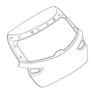 Orig. Mazda Heckklappe Dky06202xc