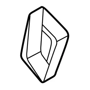 Orig. Renault Firmenemblem 908890016r