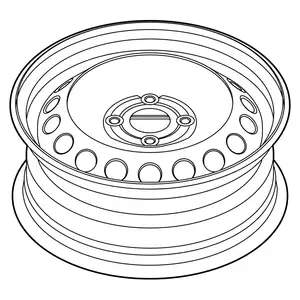 Orig. Renault Felge Vorn 403006279r