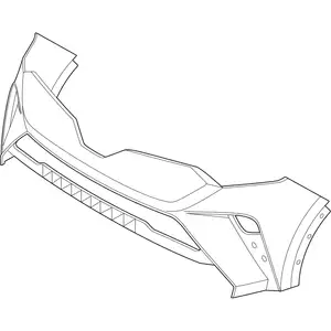 Orig. Toyota Stossf&auml;nger Verkleidung Oben