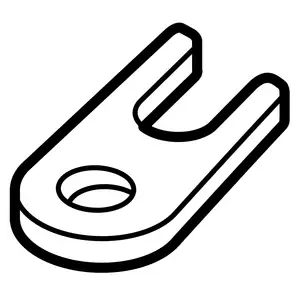 Orig. Renault Spannplatte 166505139r