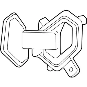 Orig. Renault Klappe Steckdose K&uuml;hlergrill 296a81391r