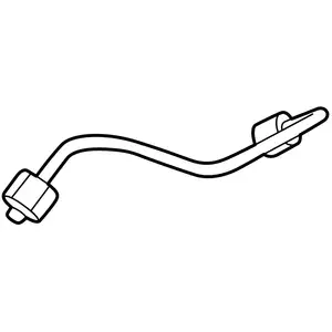 Orig. Renault Dieseleinspritzleitung Zyl. 2 166803436r