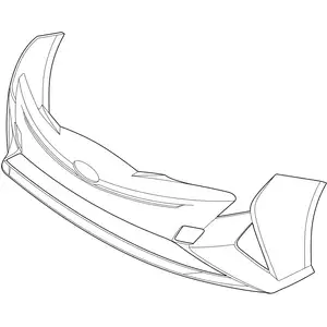 Orig. Toyota Stossf&auml;nger Verkleidung