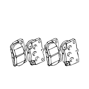 Orig. Toyota Bremsklotzsatz