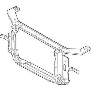 Orig. Hyundai Frontblech Komplett 64101n7000