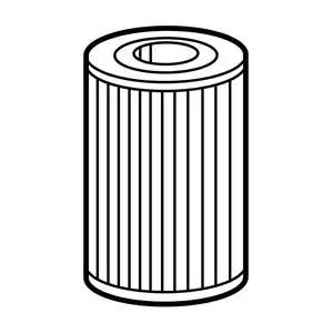 Orig. Hyundai &Ouml;lfiltereinsatz 263502m000