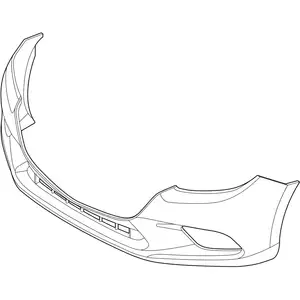 Orig. Mazda Stossf&auml;nger Verkleidung B63d50031bbb