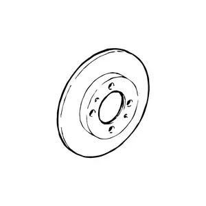 Orig. Fiat Bremsscheibe 51749124