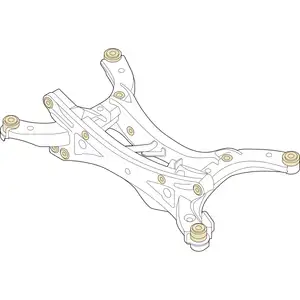 Orig. Mazda Hinterachstr&auml;ger Kd352880xh