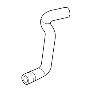 Orig. Toyota K&uuml;hlerschlauch Unten 165710t280